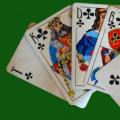 Adivinación popular “Tres cartas