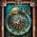 Wheel of Fortune Major Arcana Rider Wight Tarot